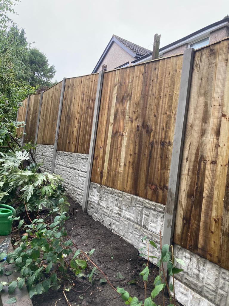 Fencing project by Timble Fencing & Landscaping
